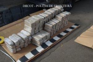 Captură RECORD a DIICOT - Peste 84 de kilograme de heroina au fost introduse în România