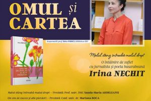 Întâlnire cu scriitoarea şi jurnalista din Basarabia Irina Nechit, la Universitatea din Suceava