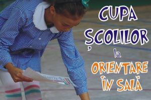 Cupa Școlilor la Orientare în sală