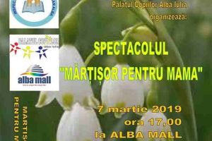 7 martie: “Mărţişor pentru mama” – Spectacol şi expoziţie de mărţişoare şi felicitări, la Alba Mall