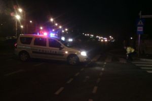 Accident la ieşirea din Braşov, spre Sânpetru