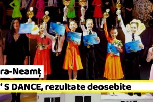 NEAMȚ: RAY’ S DANCE Piatra-Neamţ, rezultate deosebite la Campionatul Naţional de Dans Sportiv (FOTO)
