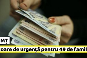 NEAMȚ: Ajutoare de urgenţă pentru 49 de familii din Neamţ