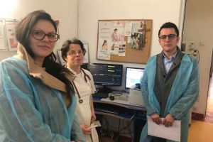 FOTO. Sistem performant de monitorizare a bebeluşilor, donat secţiei de neonatologie