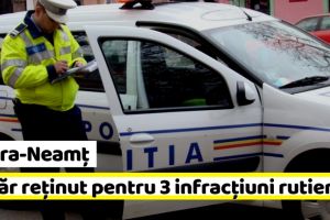 NEAMȚ: A condus fără permis, a accidentat o tânără şi a părăsit locul accidentului