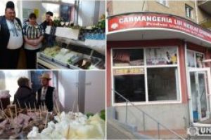 FOTO / VIDEO S-a deschis ”Carmangeria lui Nicolae Ciobanul”. Celebra telemea de oaie produsă în ferma lui Nicolae Vlad, zilnic, la Alba Iulia