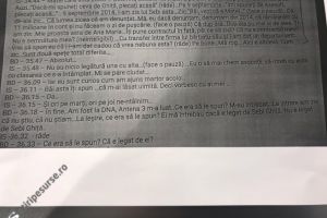 DOCUMENT/ Denuntatori pusi de Onea si Negulescu sa minta! Cum s-a incercat 