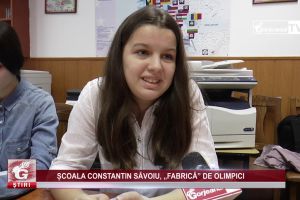 ȘCOALA CONSTANTIN SĂVOIU, „FABRICĂ” DE OLIMPICI