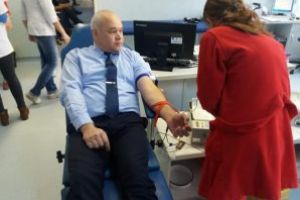 O sansa pentru viata: Jandarmii maramureseni, campanie de donare sange