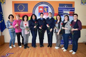 8 Martie este Ziua FEMEILOR! Urări şi flori la C.P.P.C.J. Gheorgheni