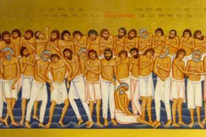 Sfinţii 40 de mucenici, model de tărie a credinţei