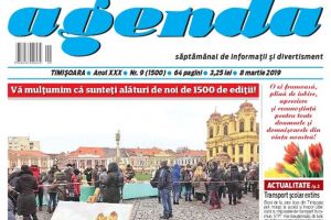 De 1500 de ediţii, Agenda a fost alături de cititori!