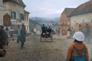 VIDEO – Reclama Mercedes filmată pe strada Turnului la Sibiu. Povestea este impresionantă
