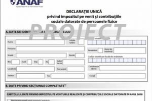 ANAF amână termenul de depunere a Declaraţiei unice pentru impozitul pe venit. Teodorovici anunţă că se va da OUG