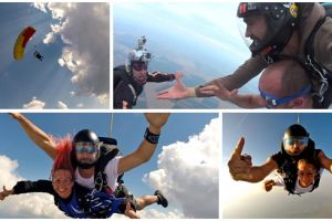 De 8 Martie fă cel mai frumos cadou fetei pe care o iubeşti: un salt cu paraşuta