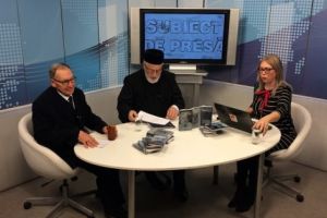 Calinic Argeşeanul, la emisiunea „Subiect de presă”