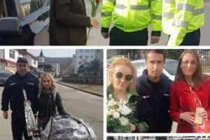 Flori pentru doamne şi domnişoare. Le dorim astfel de „amenzi” tot anul!