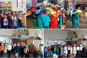 FOTO: Sărbătoarea mărţişorului şi a primăverii la Şcoala Gimnazială Şona. Dansuri tematice, poezii, cântece şi scenete, de la cei mici pentru mămici