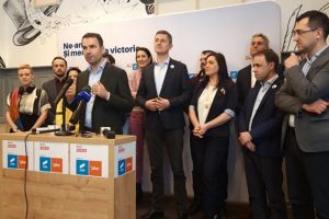 Liderii USR+PLUS, explicaţii la Timişoara: Decizia BEC arată cât de disperată e vechea clasă politică