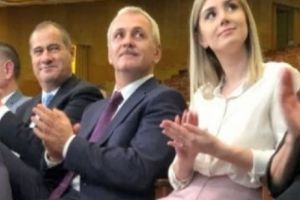 Iubita lui Dragnea, la braţ cu premierul Dăncilă! Paranghelie mare la PSD, de 8 Martie. Imaginile care nu s-au văzut la TV