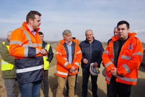 Ministrul Transporturilor s-a declarat mulţumit de stadiul lucrărilor pentru centura ...