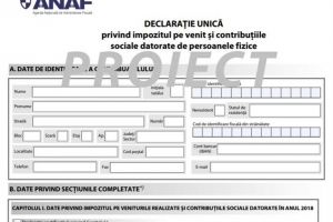 Termenul pentru depunerea Declaraţiei unice se amână până în 31 iulie