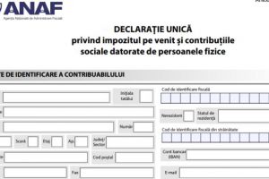 Proiect: Termen pentru depunere amânat până în 31 iulie pentru Declaraţia unică 2019. Cine trebuie să o depună