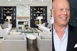 Bruce Willis şi-a cumpărat o vilă imensă de 8,5 milioane de euro. Foto cu interioarele în articol