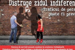 „Distruge zidul indiferenţei! Traficul de persoane poate fi prevenit!”, campanie demarată în şcolile mureşene
