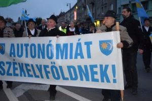 Marşul secuilor de la Târgu-Mureş s-a încheiat fără incidente