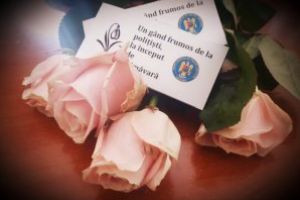 Flori şi gânduri frumoase de la poliţişti, de 8 Martie