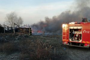 Val de incendii intr-o singura zi in judetul Tulcea. Zeci de hectare afectate. Pompierii, chemati din timpul liber (galerie foto+video)