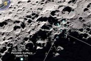 Apa pe Lună? Un satelit NASA observă apă în mişcare pe suprafaţa Lunii. Ce spun oamenii de ştiinţă