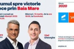 Drumul spre victorie trece prin Maramures! Candidatii Aliantei 2020 USR – PLUS vin in Baia Mare
