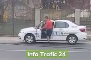 Poliţistul în pantaloni scurţi. Anchetă în cazul unui poliţist care făcea controale îmbrăcat 