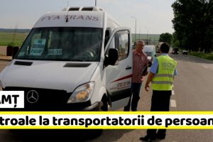 NEAMȚ: Controale la transportatorii de persoane. 2 prinşi beţi la volan
