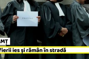 NEAMȚ: Protest – „Grefierii ies şi rămân în stradă pe termen nedeterminat”