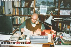 #citesteDobrogea: Prof. Nicolae Buzbuchi - Garabet Kumbetlian a fost printre fondatorii UMC si unul dintre reperele noastre profesionale si morale“ (document) 