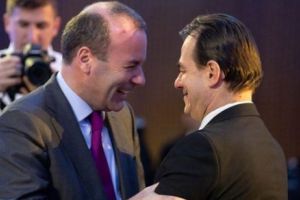 Campanie electorală comună: Iohannis şi Weber