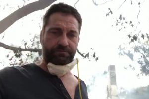 Actorul Gerald Butler fără casă şi rulotă – Un a ars, cealaltă s-a furat