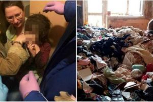 Fetiţa Mowgli: Găsită înfometată printre mormane de gunoaie şi gândaci