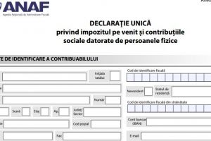 Termenul pentru depunerea Declaraţiei unice şi a Formularului 230, prelungit