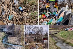 Curăţenie de primăvară la Bistriţa. Salubrizarea malurilor râului, din 15 aprilie