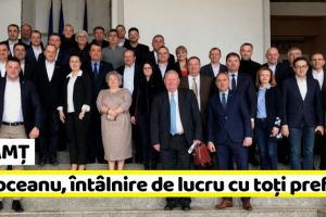 NEAMȚ: Danela Soroceanu, întâlnire de lucru cu toţi prefecţii din ţară