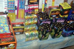 Pirotehnice scoase la vânzare fără autorizaţie