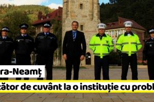 NEAMȚ: Purtător de cuvânt nou la o instituţie cu probleme – Poliţia Locală Piatra-Neamţ