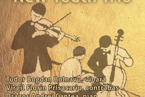 Concert cameral cu „New Youth Trio”, miercuri, pe scena Universităţii din Suceava