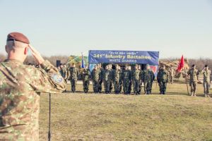 Ceremonia de deschidere a exercitiului multinational Platinum Eagle, la Centrul secundar de instruire de la Babadag (galerie foto)