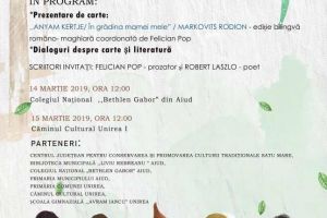 JOI: Caravana literară „Scriitori în şcoală” a Bibliotecii Judeţene ,,Lucian Blaga” Alba, în dialog cu elevii din Aiud şi Unirea