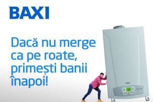 (P) Dacă centrala BAXI nu merge ca pe roate, primeşti banii înapoi. De la SIMODOR.